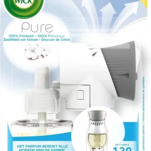 Air Wick Elektrische Geurverspreider Luchtverfrisser - Pure Zachtheid van Katoen - Starterkit
